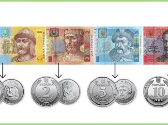 Паперові 1, 2, 5 і 10 гривень виводять з обігу з березня