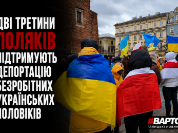 Дві третини поляків підтримують депортацію безробітних українських чоловіків