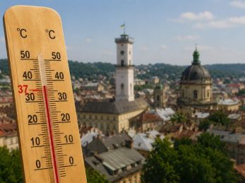 У Львові зафіксували найспекотніший день за останні 32 роки