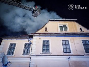 У Старому Самборі горів залізничний вокзал